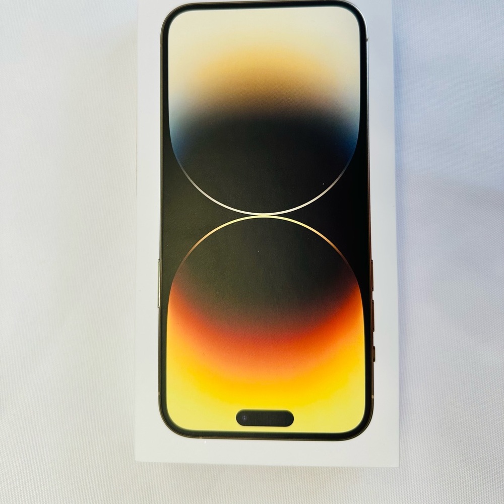 iPhone 14 pro max box with charging cord
